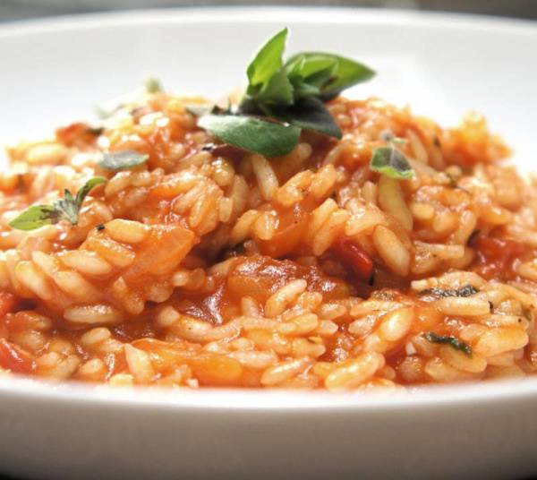 risotto con la tinca