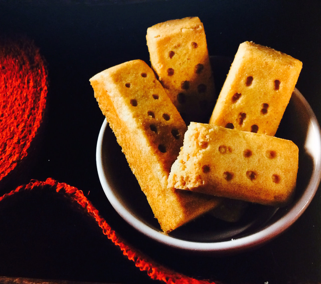 Shortbread al profumo di mandarino