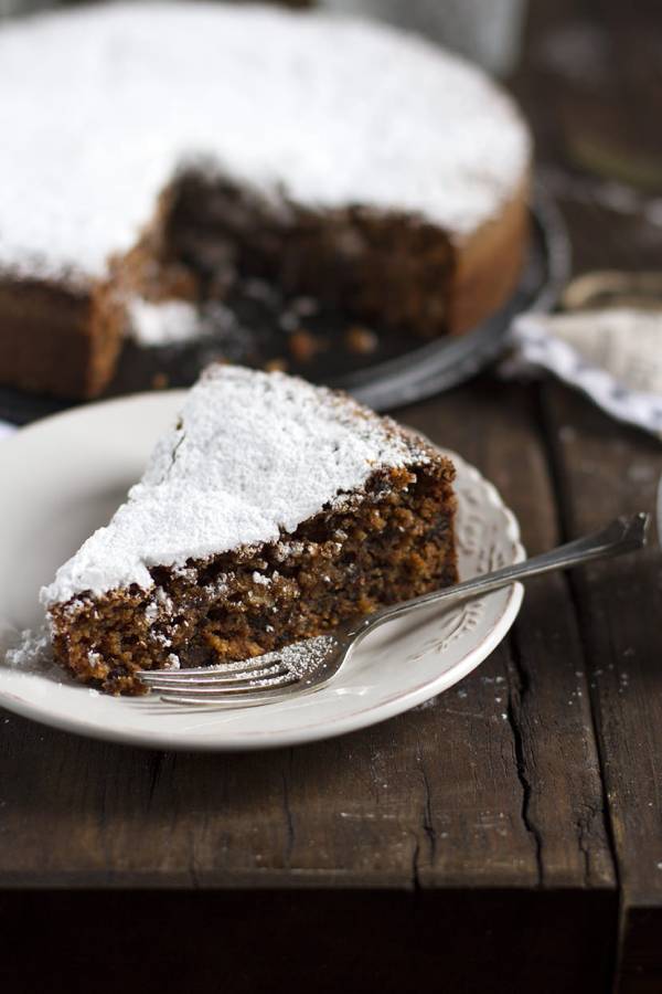 torta di pane amaretti e cioccolato