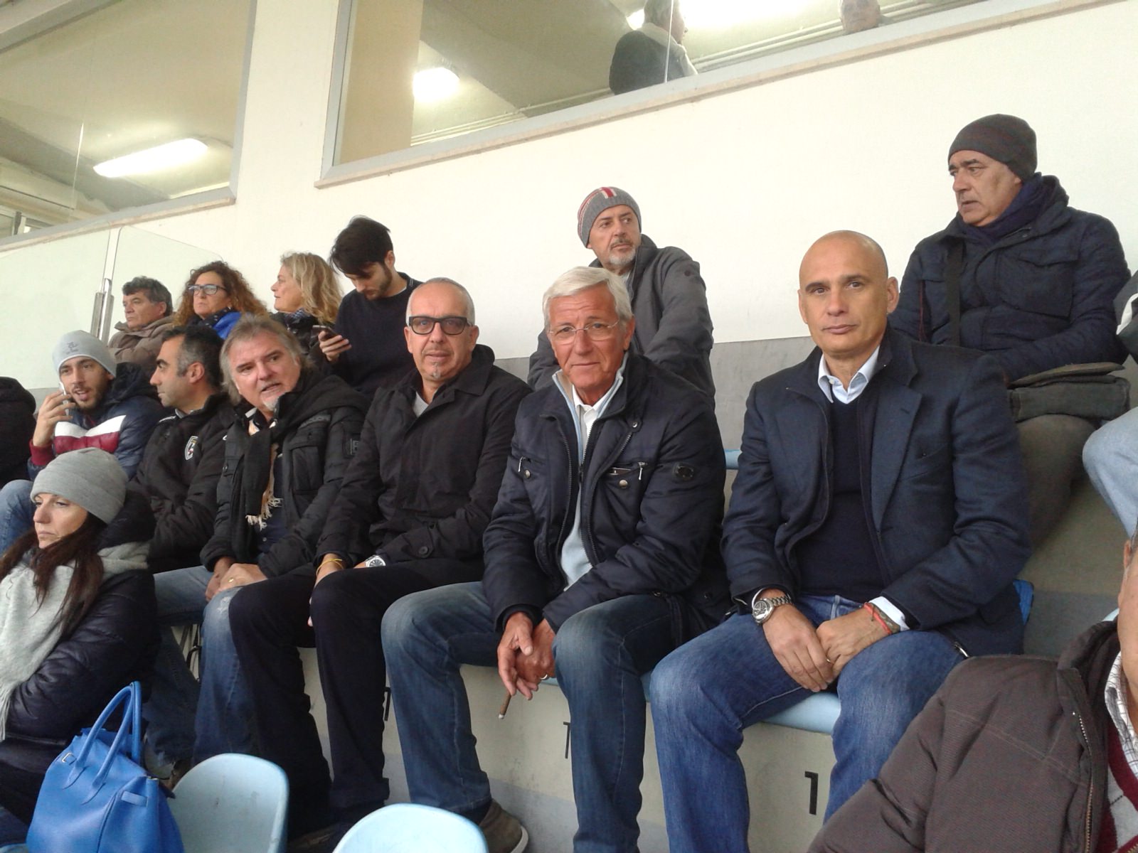 Lippi e Maddaloni al “Ferracci” per assistere al derby