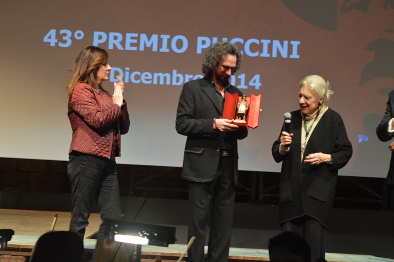 In tanti all’Auditorium Caruso per applaudire Serena Farnocchia e Fabio Armiliato a cui è andato il prestigioso Premio Puccini  2014