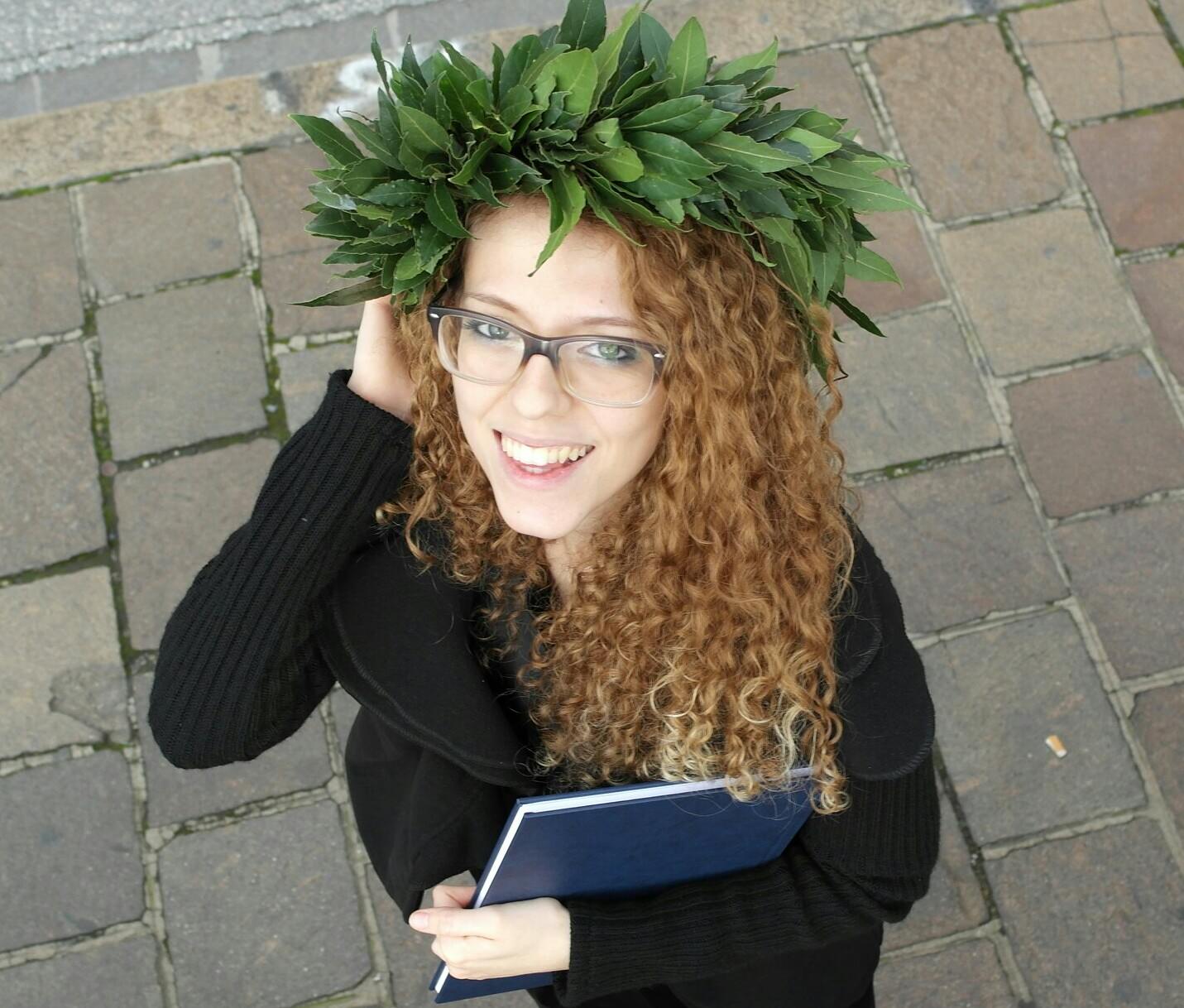 Congratulazioni alla neolaureata Martina Francesconi