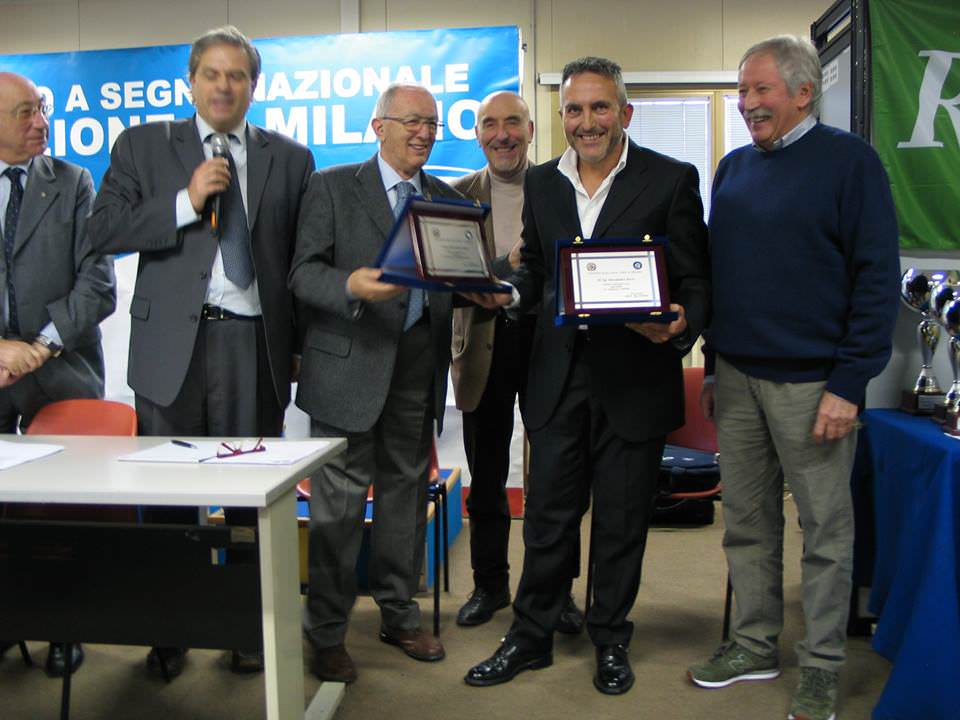 Alessandro Rossi tiratore dell’anno. La premiazione a Milano