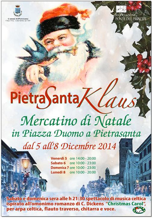 Mercatini da tutto esaurito. Folla nel ponte dell’Immacolata per PietrasantaKlaus