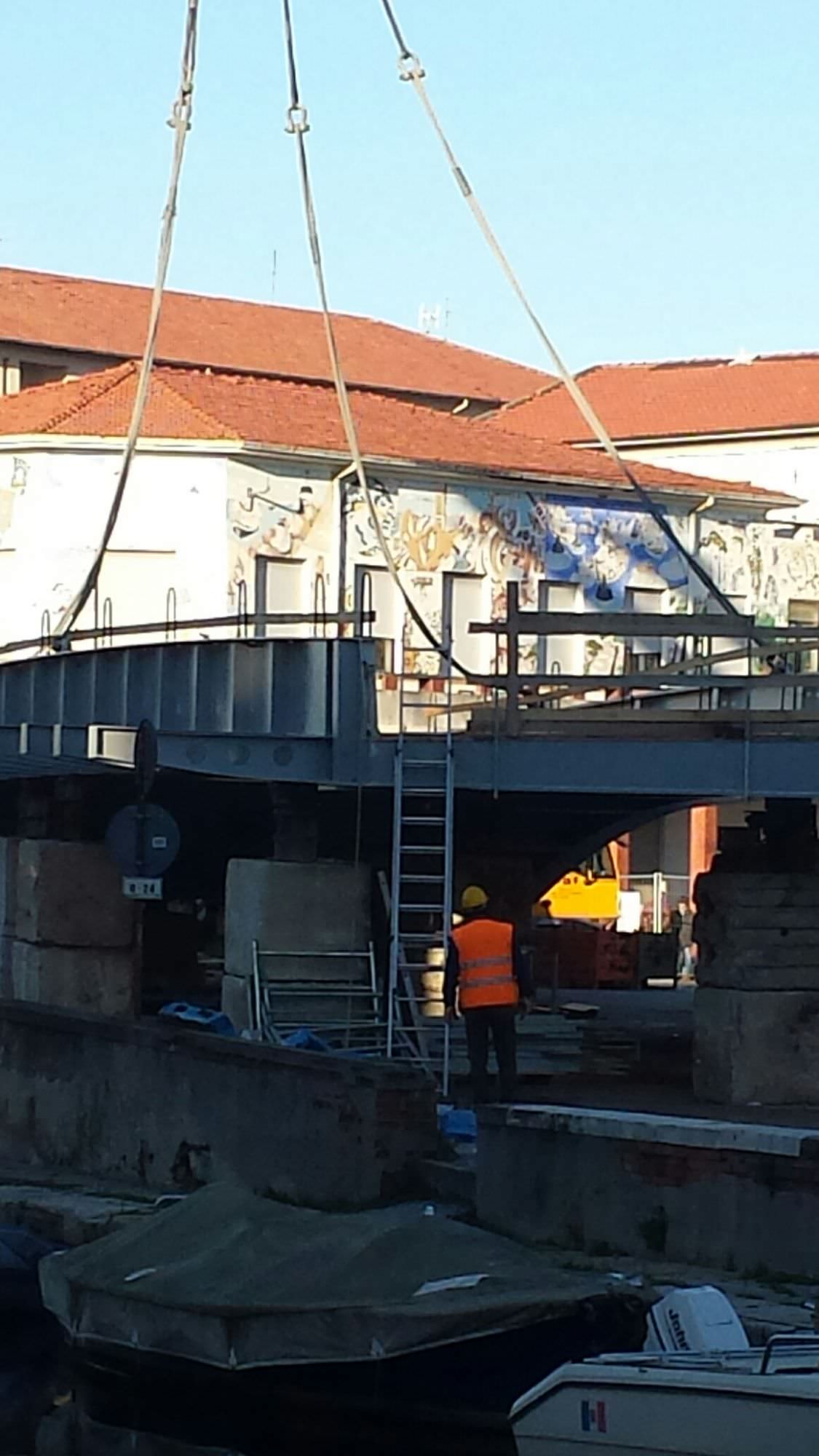 Il ponte girante resta chiuso martedì 19