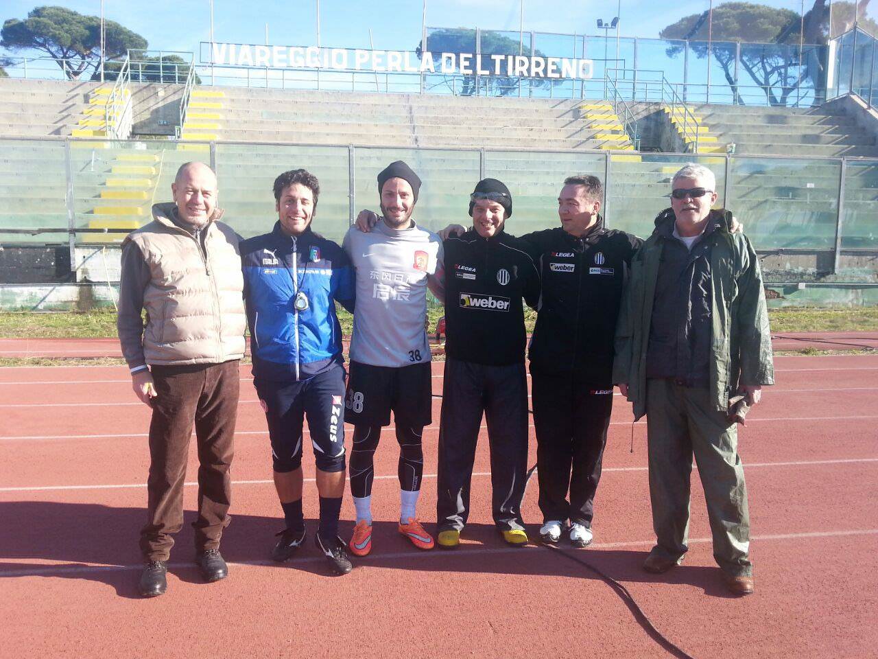 Gilardino in cura a Viareggio dal dottor Gemignani