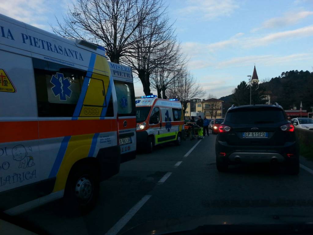 incidente camaiore