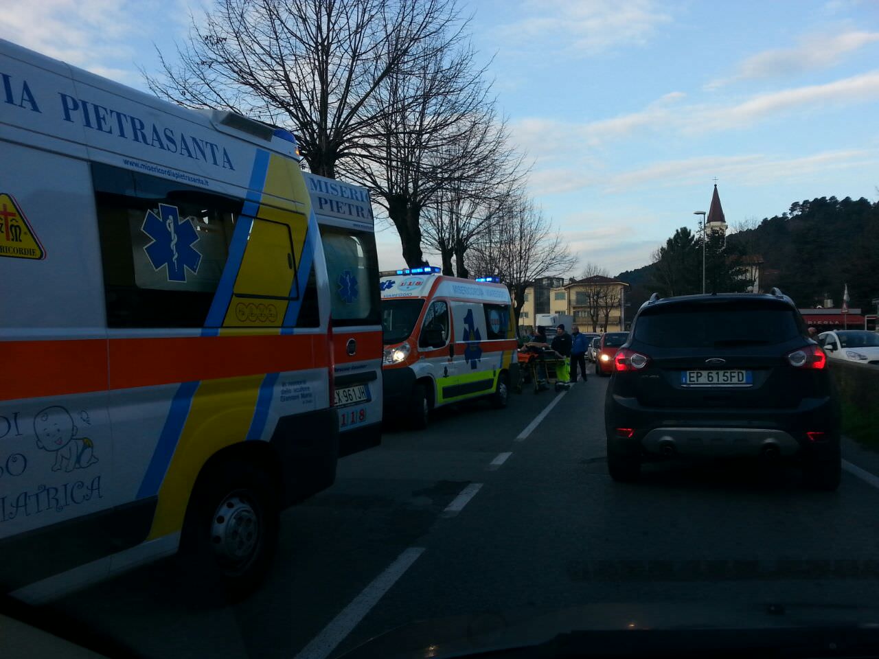 incidente camaiore