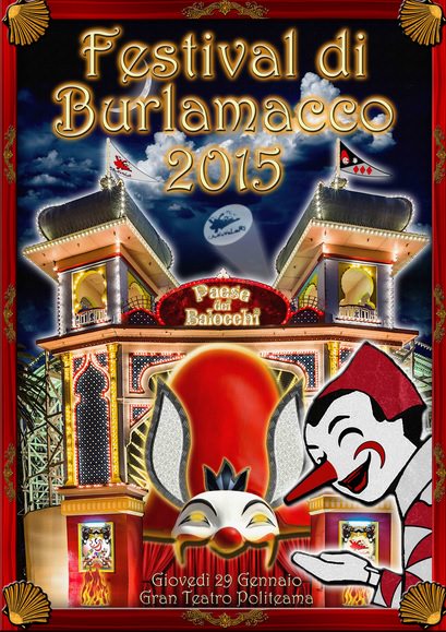 Attesa per la finale del Festival di Burlamacco 2015, tutto esaurito al Teatro Politeama