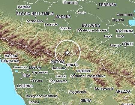 Terremoto sull&#8217;Appennino tosco-emiliano. Forte scossa avvertita anche in Versilia