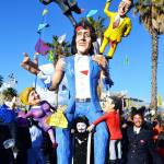 Tanta satira e giochi di parole per le maschere isolate del Carnevale di Viareggio 2015 9 (Foto: Matteo Ghilarducci)
