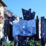 Una torta nuziale, i vizi capitali, la musica e la grande bellezza. I carri di secobda categoria del Carnevale di Viareggio 2015 3 (Foto: Matteo Ghilarducci)