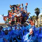 Una torta nuziale, i vizi capitali, la musica e la grande bellezza. I carri di secobda categoria del Carnevale di Viareggio 2015 6 (Foto: Matteo Ghilarducci)