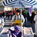 Transformers e piccoli pesci, le maschere del Carnevale di Viareggio 2 (Foto: Matteo Ghilarducci)