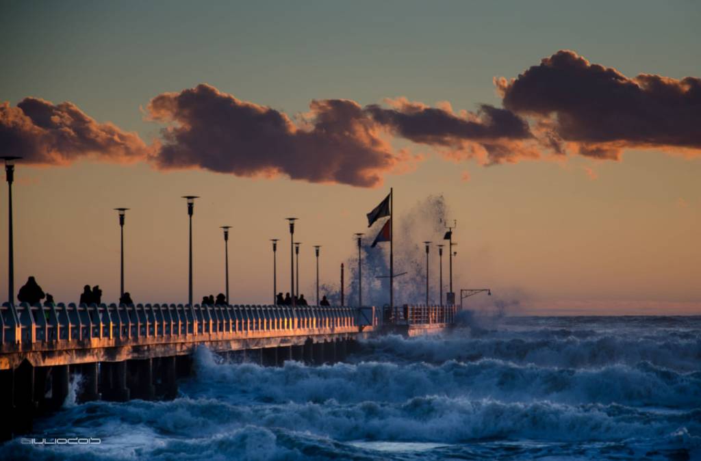 lido mare maltempo mareggiata