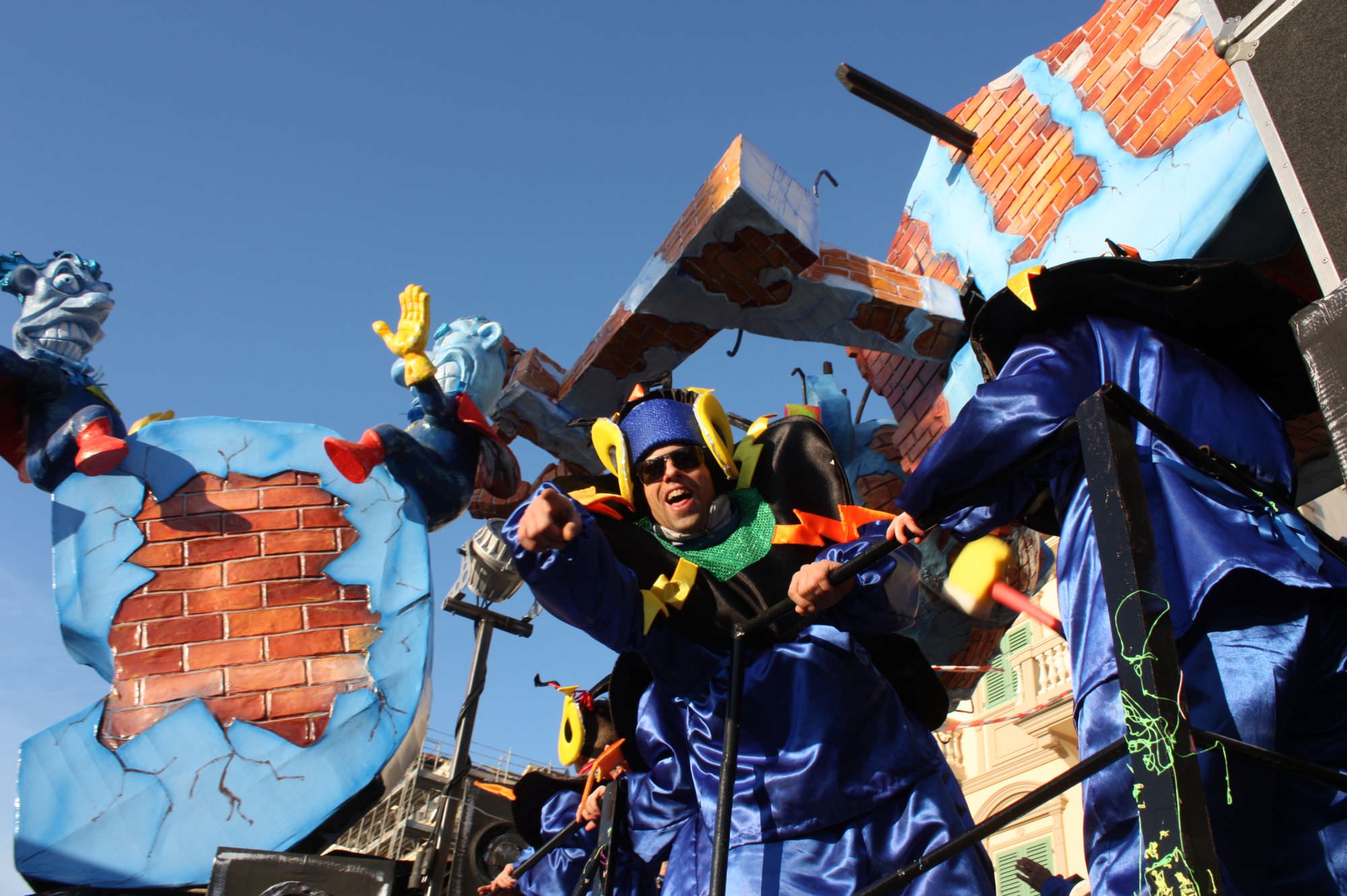 I giurati del terzo corso mascherato del Carnevale di Viareggio 2015