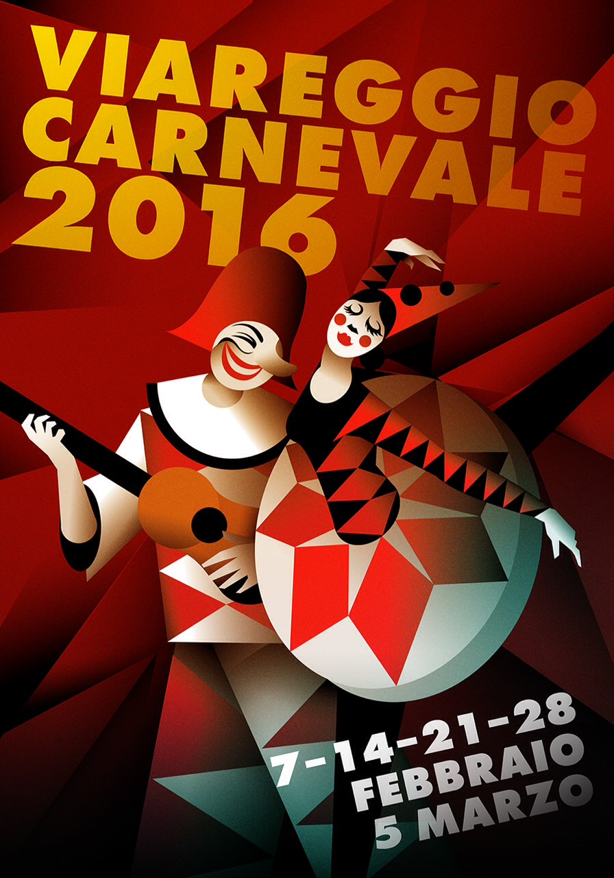 Un’artista russa firma il manifesto ufficiale del Carnevale di Viareggio 2015