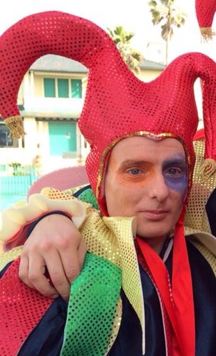 Alessio, il pendolare del Carnevale: da Firenze ai corsi mascherati per amor di Burlamacco
