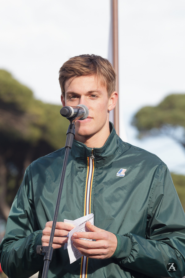 Rugani legge il giuramento della Viareggio Cup: “Voglio la salvezza con l’Empoli”