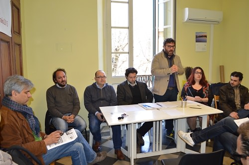Elezioni Pietrasanta. Presentazione della coalizione unita del centrosinistra per Rossano Forassiepi