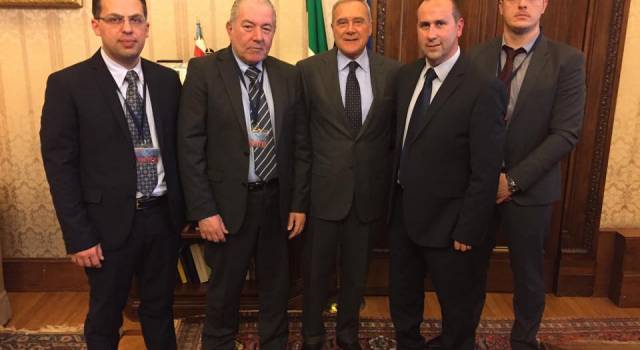 Il Sindaco di Stazzema incontra il Presidente del Senato Pietro Grasso