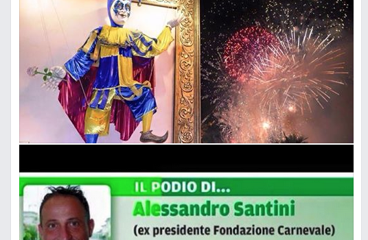 &#8220;Godo&#8221;. L&#8217;ex Presidente Santini svela in anteprima il nome del vincitore del Carnevale