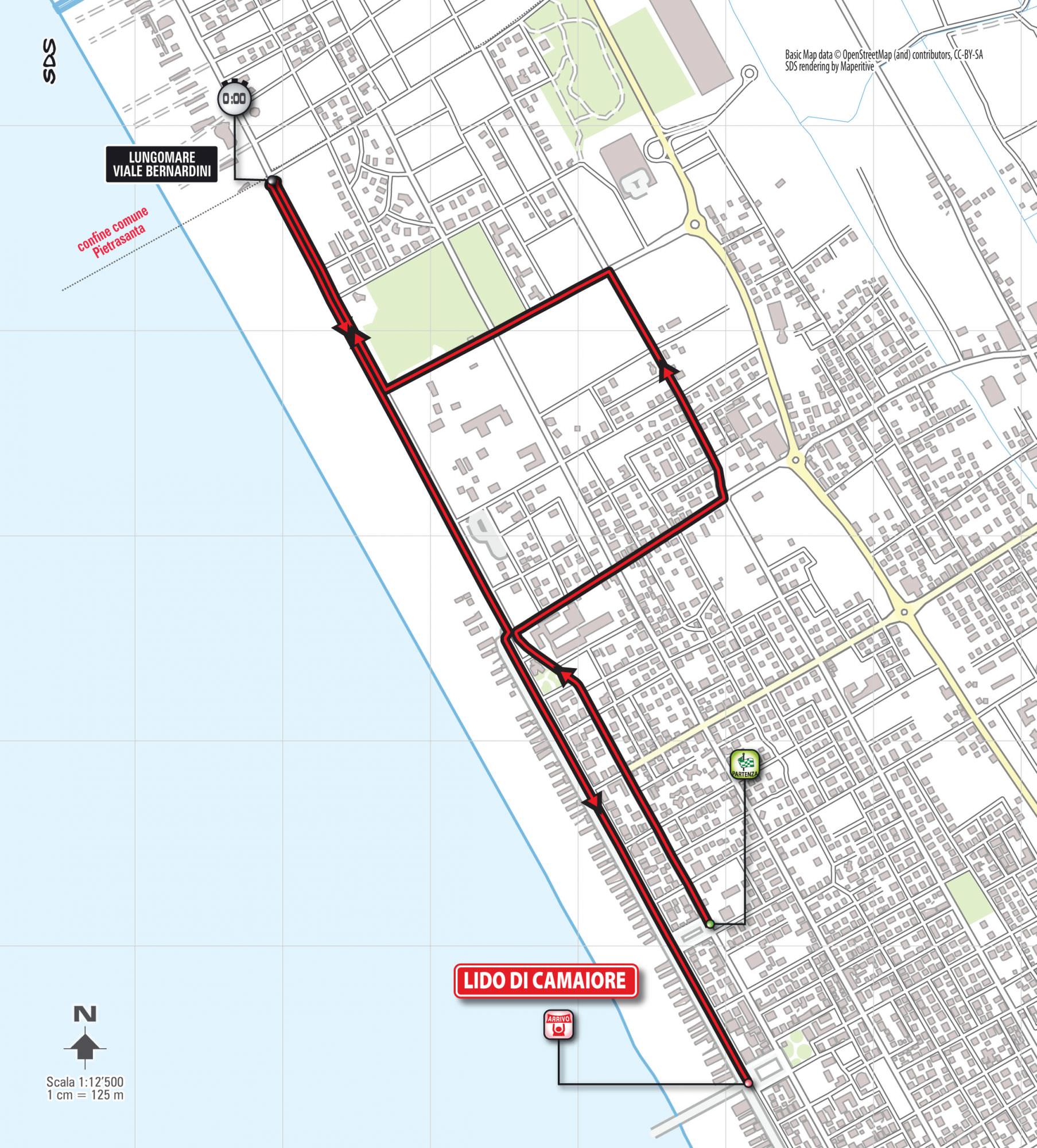 Tirreno-Adriatico, crono individuale e non più a squadre. Percorso ridotto a 5,4 km