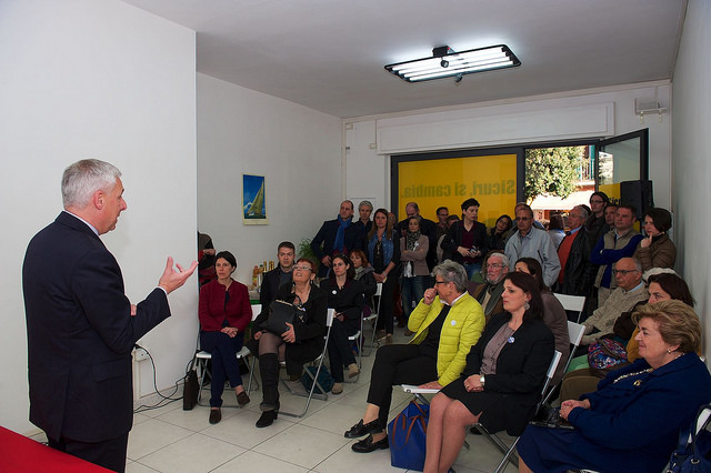 Inaugurata la sede elettorale del comitato di Del Ghingaro a Torre del Lago