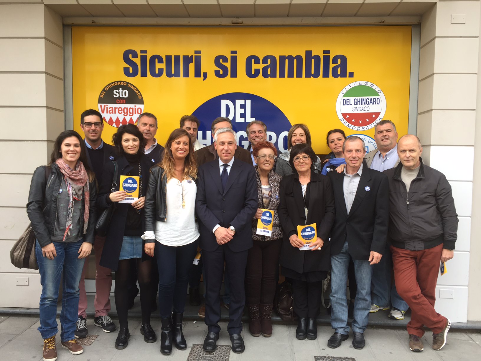 Elezioni 2015, i candidati della Lista Del Ghingaro a Viareggio