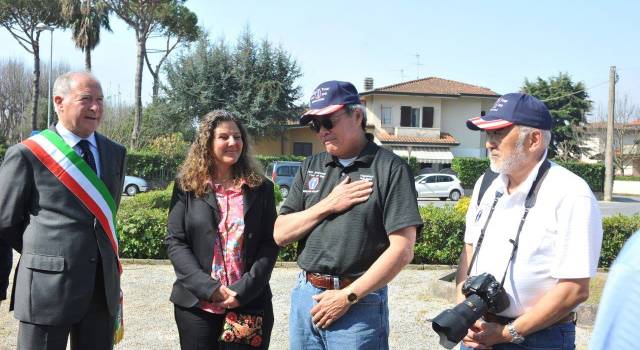 La delegazione di Nisei a Pietrasanta per il 70esimo anniversario della Liberazione