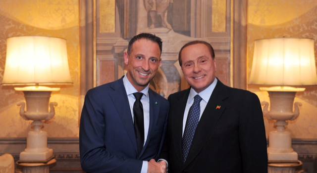 Alessandro Santini a Palazzo Grazioli. L&#8217;incontro con Silvio Berlusconi