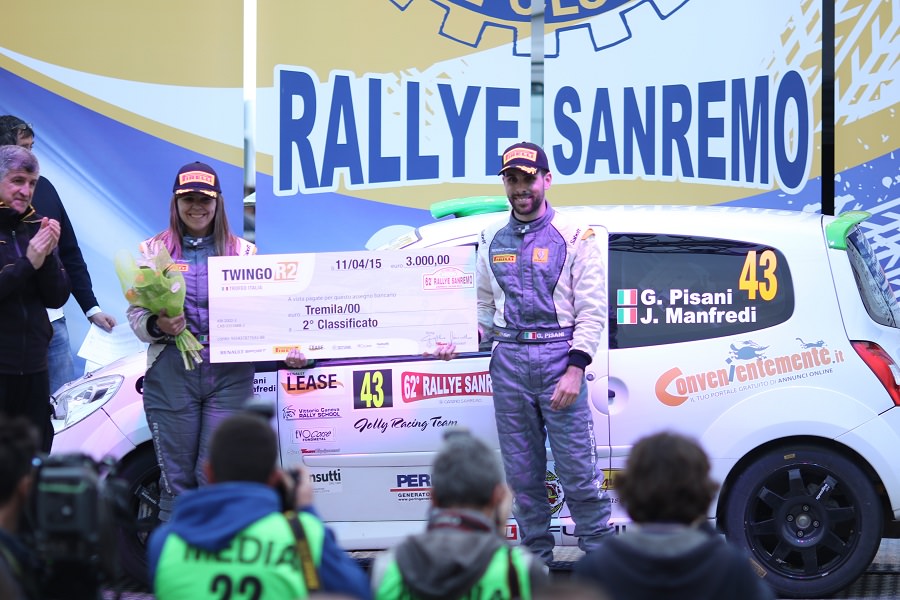 Il versiliese Gianandrea Pisani al Rally Adriatico