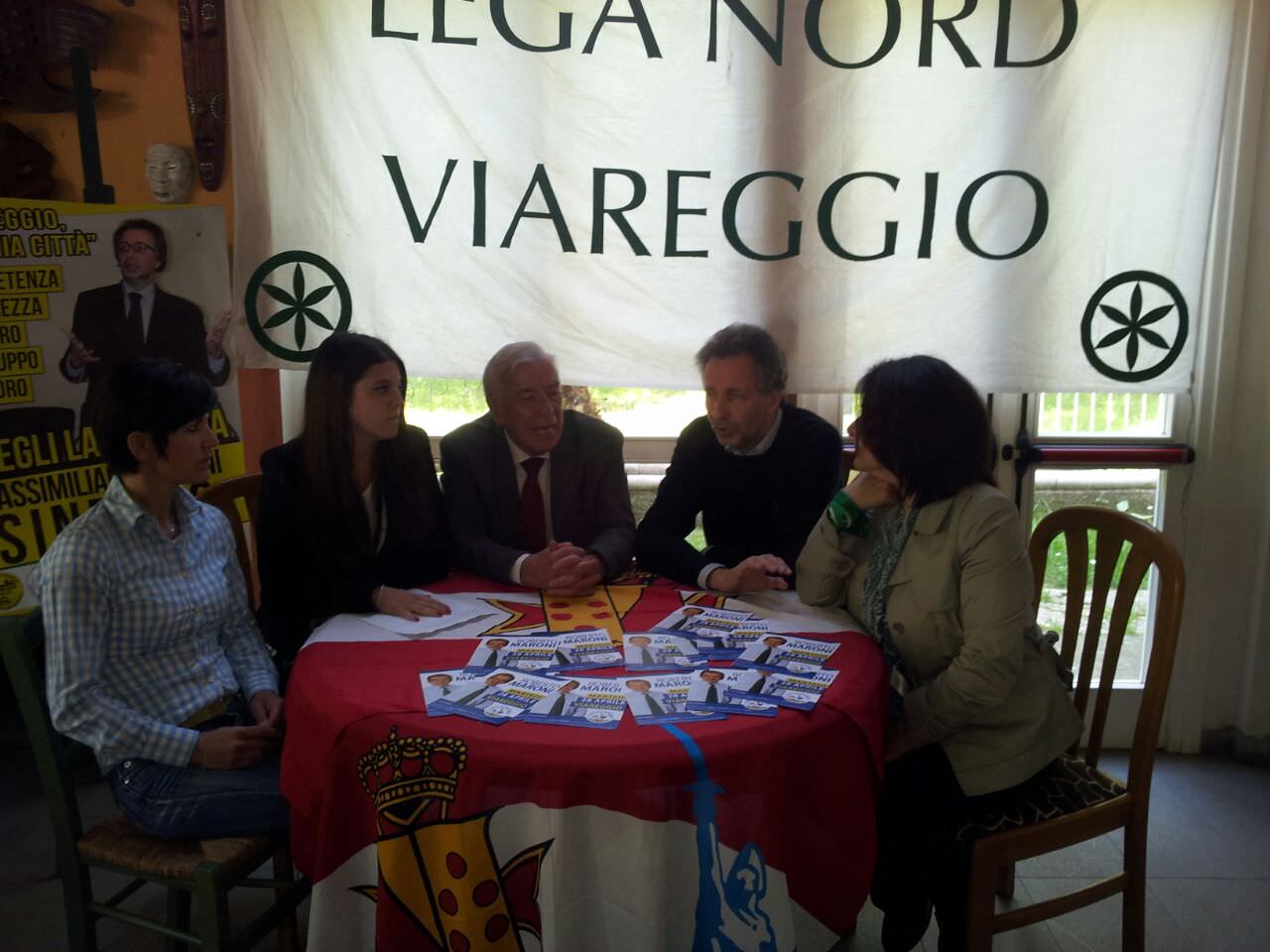 Maroni e Salvini a Viareggio per lanciare la volata al candidato sindaco Baldini
