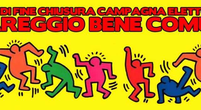 Filippo Antonini chiude la campagna elettorale in Piazza Mazzini