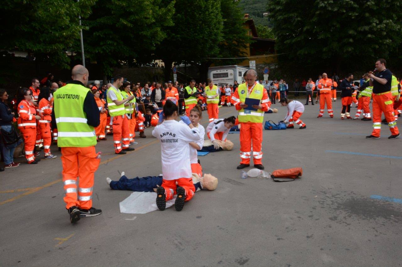 Gli Angeli del Soccorso si sfidano a Pietrasanta