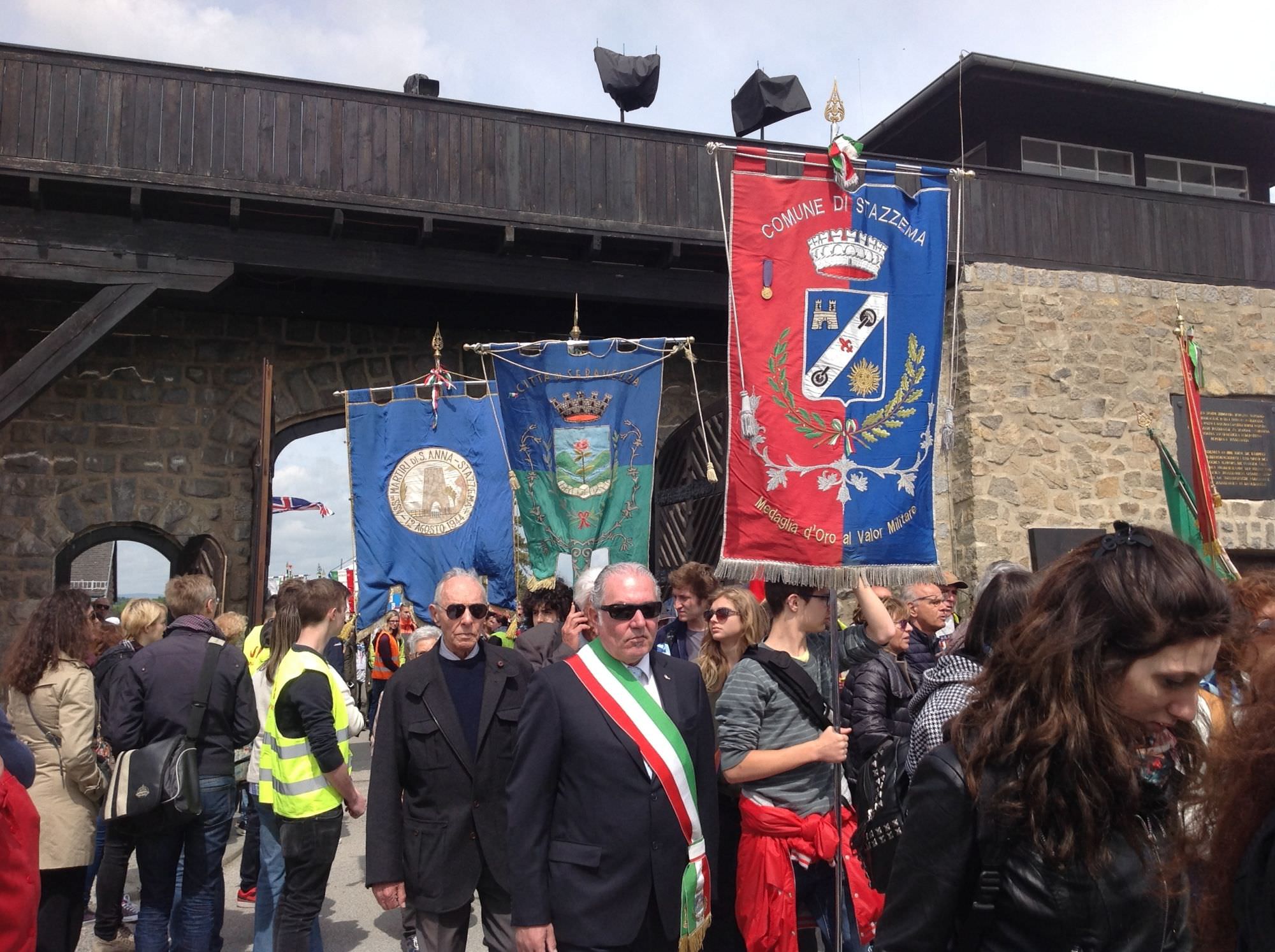 Il vice sindaco Pelagatti a Mauthausen per il 70 esimo anniversario della Liberazione