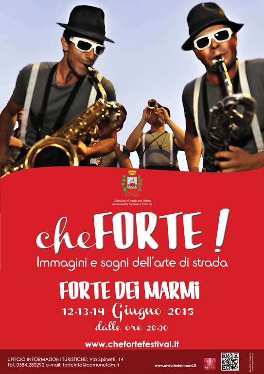 “Che Forte!”. A Forte dei Marmi il festival degli artisti di strada