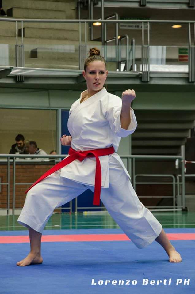 Due podi per Serena Bonuccelli all’Open d’Italia di karate