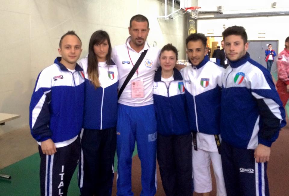 Tre ori ai Mondiali per la Nazionale di karate del ct viareggino Gasperini