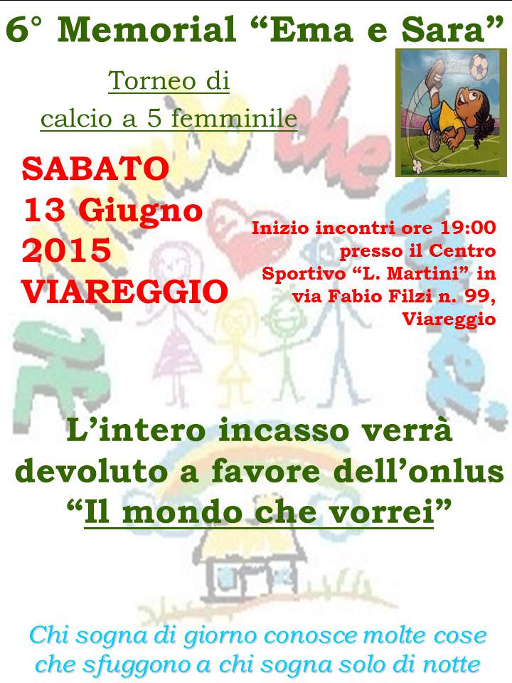 Un torneo per ricordare Sara e Emanuela