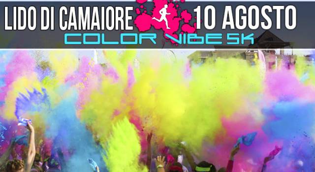Ancora aperte le iscrizioni per Color Vibe 2015, la corsa più colorata dell&#8217;estate a Lido
