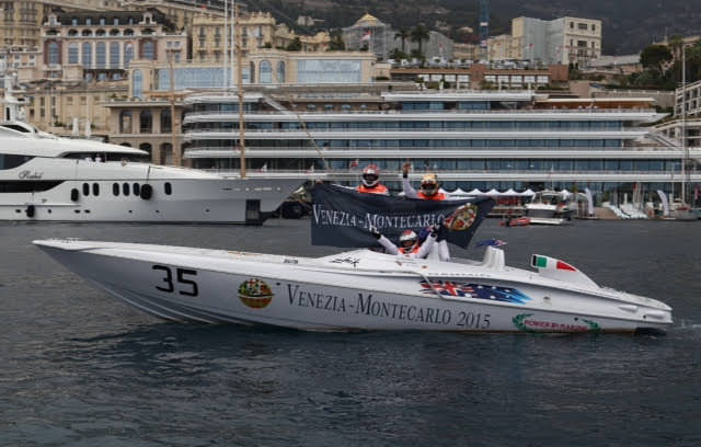 La Venezia-Montecarlo va al team Gabbiani-Nicholson-Lhurmann