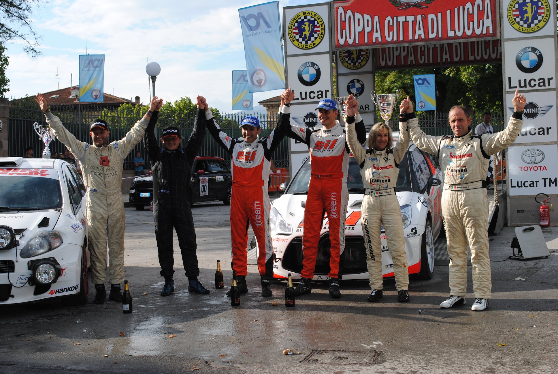 Il Rally Coppa Città di Lucca spegne le 50 candeline