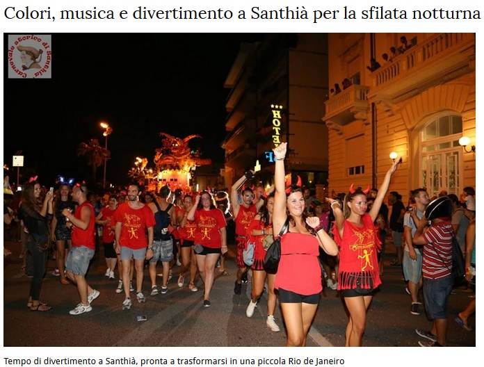 In Piemonte e a Marina di Pisa un carnevale estivo…con i carri di Viareggio