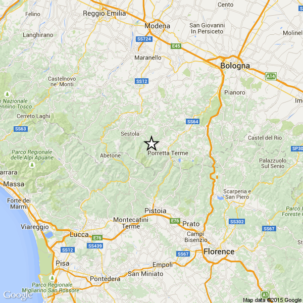 Terremoto sull’Appennino. Scosse avvertite anche in Versilia