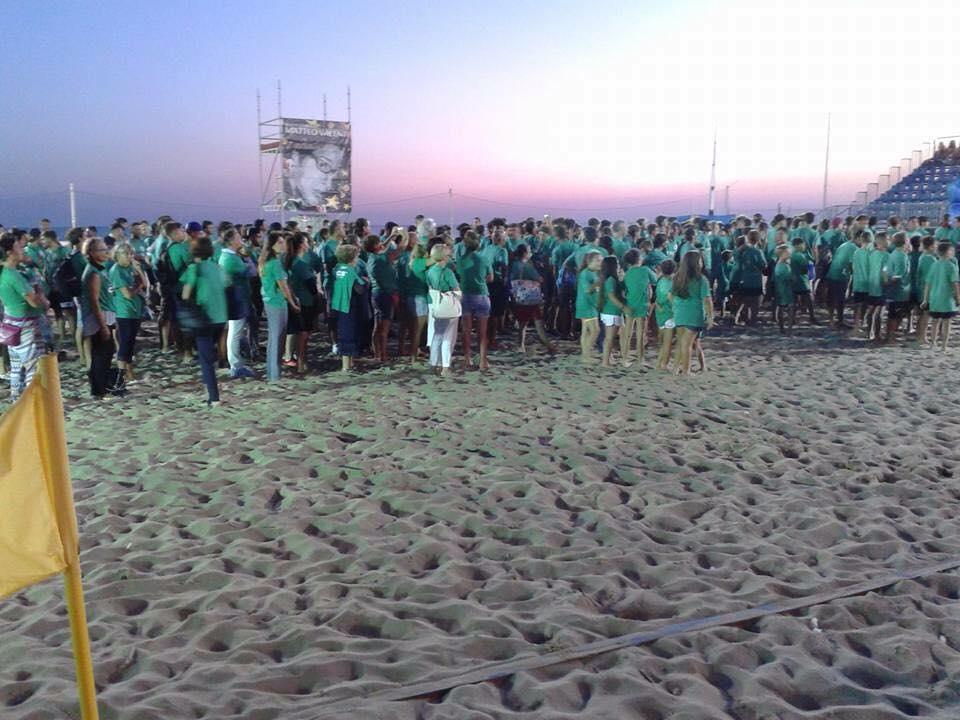 Beach Stadium gremito per il via del memorial “Matteo Valenti”