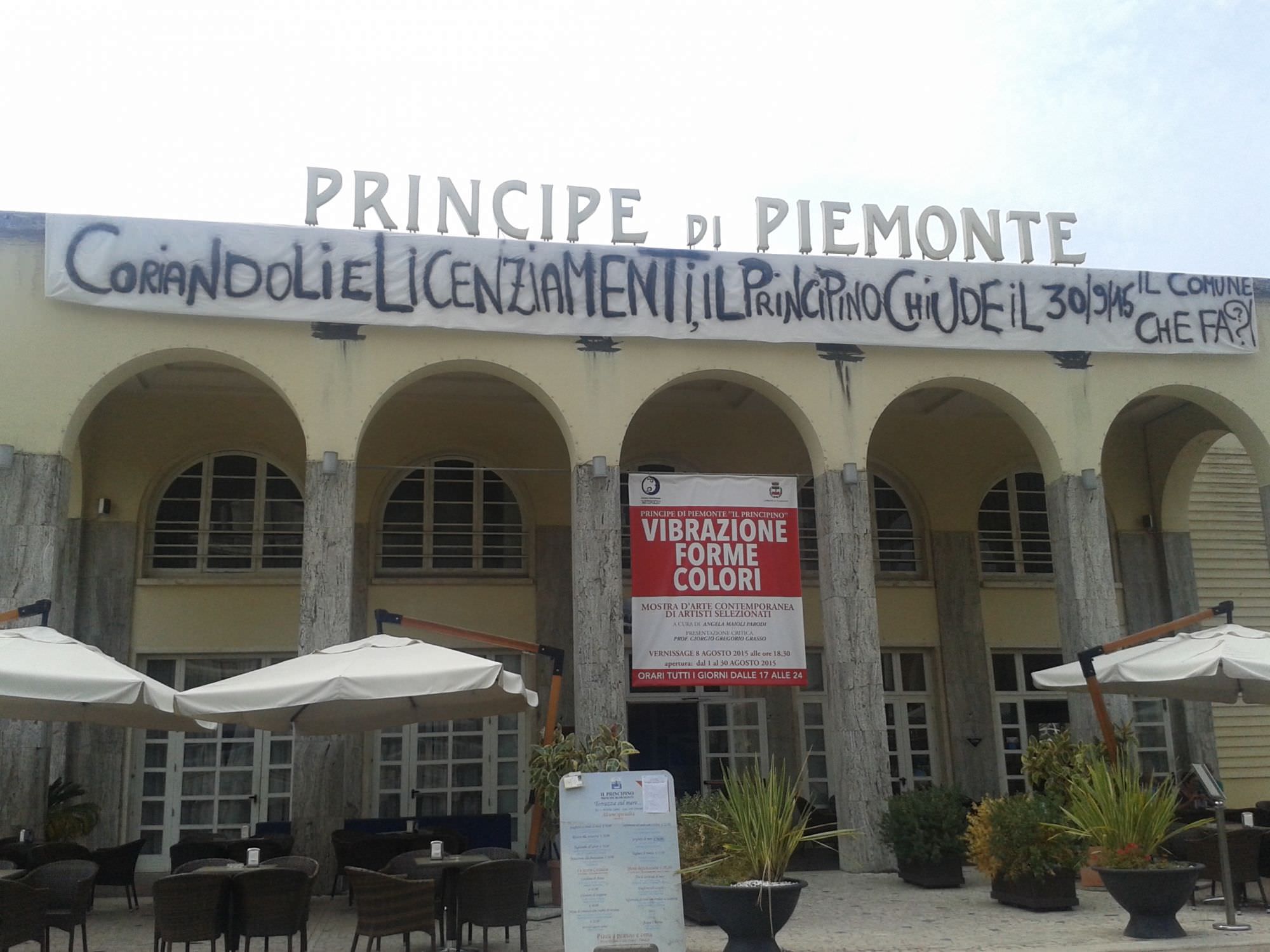 “Il Principino chiude il 30 settembre. Il Comune che fa?”. La protesta dei dipendenti