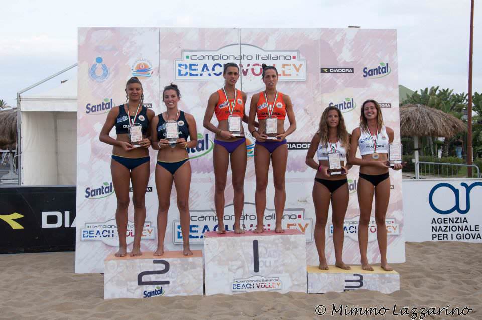 Claudia Puccinelli regina delle finali giovanili di beach volley