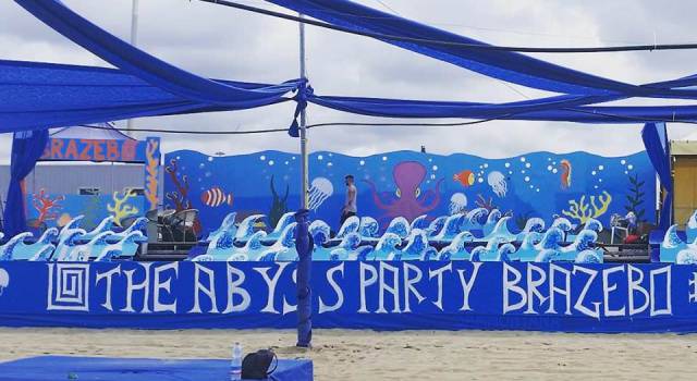 Festa di Ferragosto &#8220;abissale&#8221; al Beach Stadium