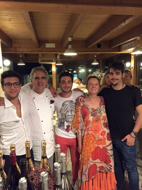 “Il Volo” a cena al ristorante “Basilico fresco” di Torre del Lago